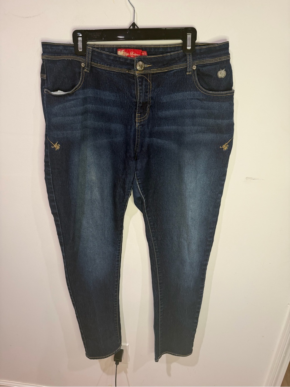 Apple Bottoms Dark Blue Skinny Jeans